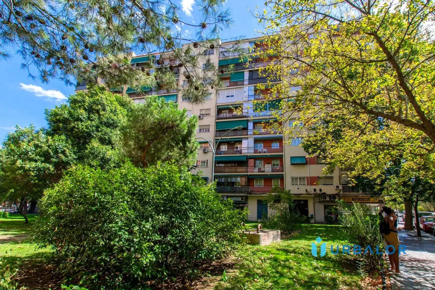 Exterior view of Flat for sale in Alcorcón  with Air Conditioner, Heating and Parquet flooring