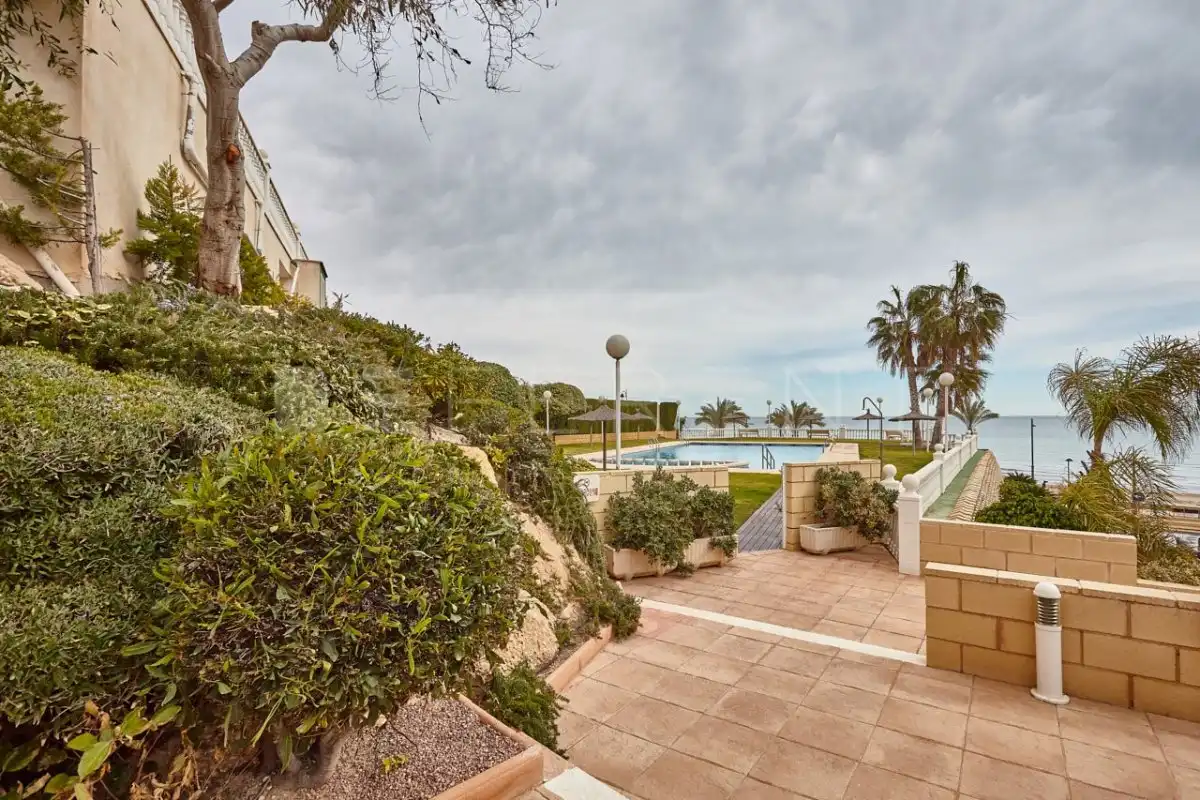 Garden of Apartments for rent in El Campello  with Air Conditioner, Heating and Private garden