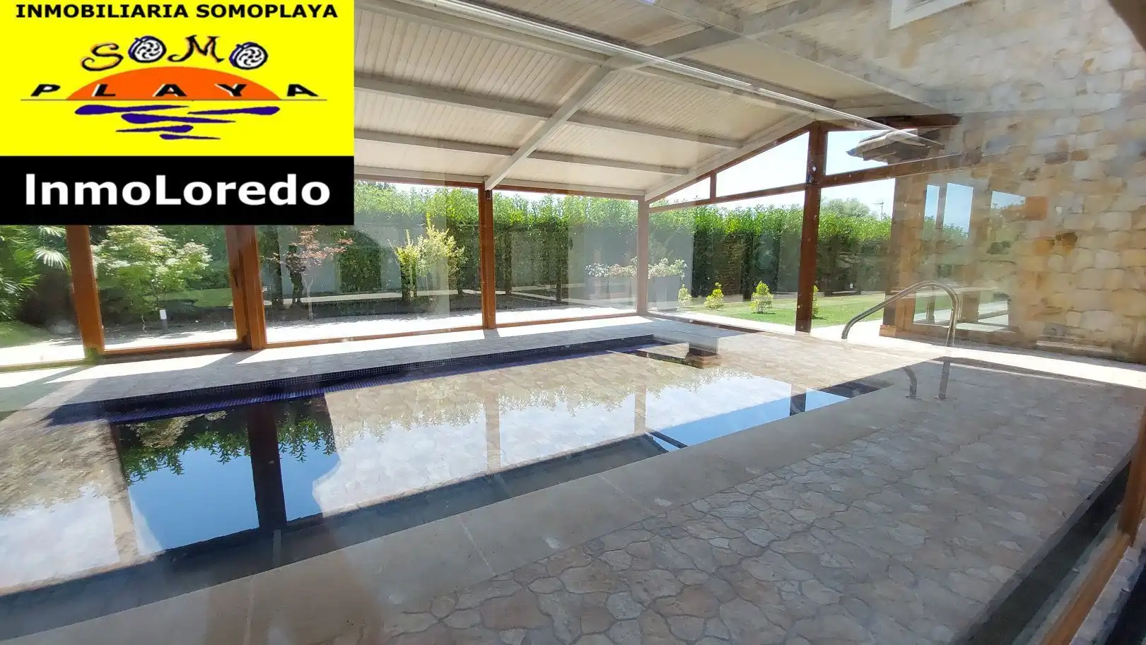 Piscina de Casa o xalet en venda en Ribamontán al Mar amb Calefacció, Jardí privat i Terrassa