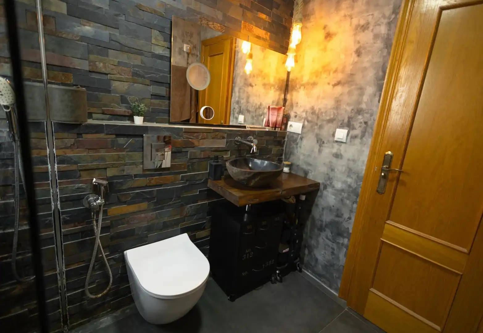 Baño de Casa o chalet en venta en La Pobla de Vallbona con Aire acondicionado, Calefacción y Terraza