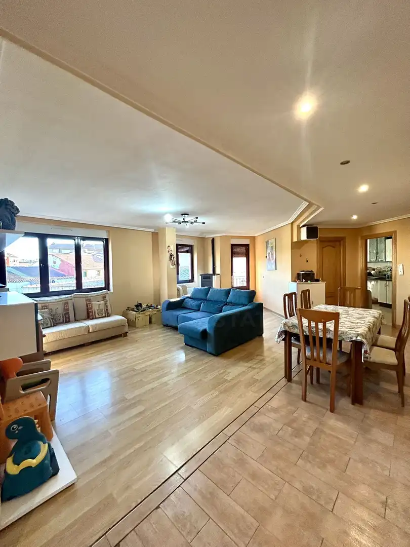 Living room of Flat for sale in Villamañán, León