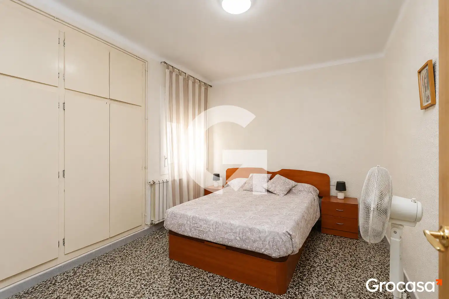 Bedroom of Flat for sale in Terrassa  with Air Conditioner, Heating and Storage room