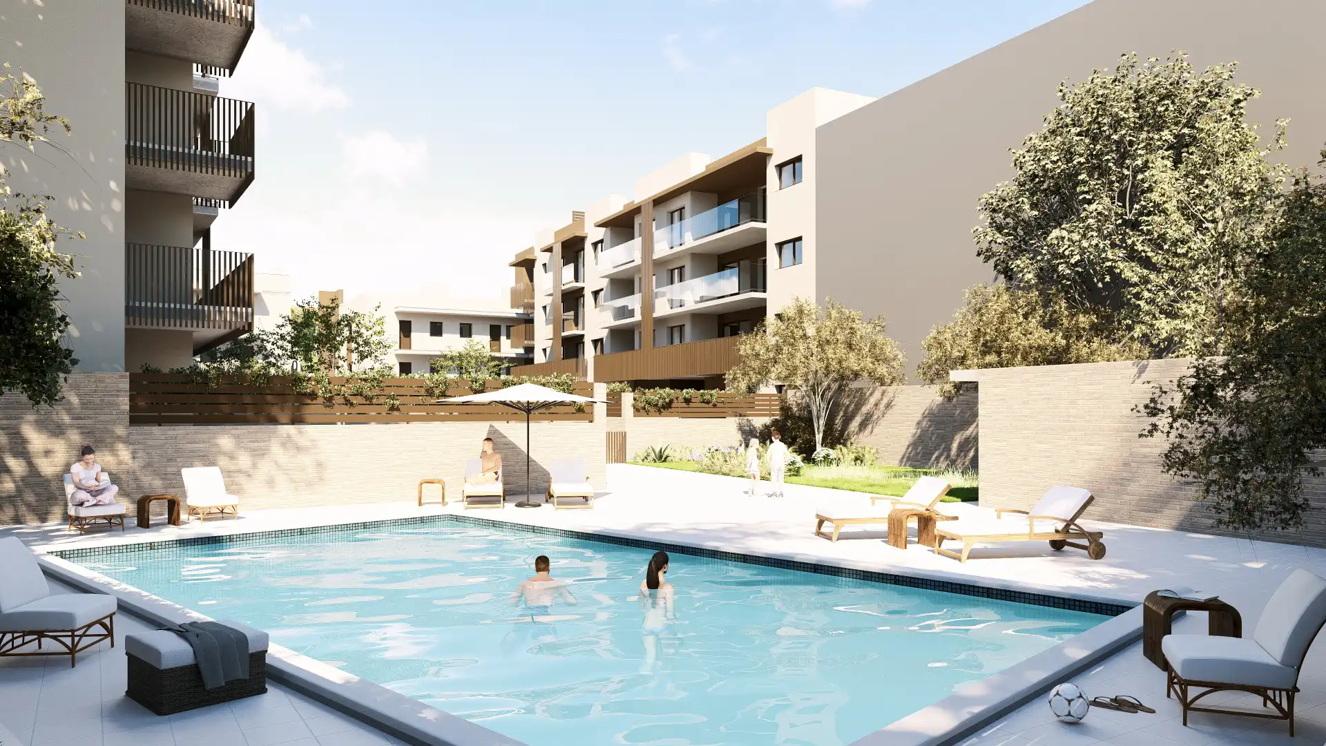 Piscina de Dúplex en venta en La Garriga con Aire acondicionado, Calefacción y Parquet