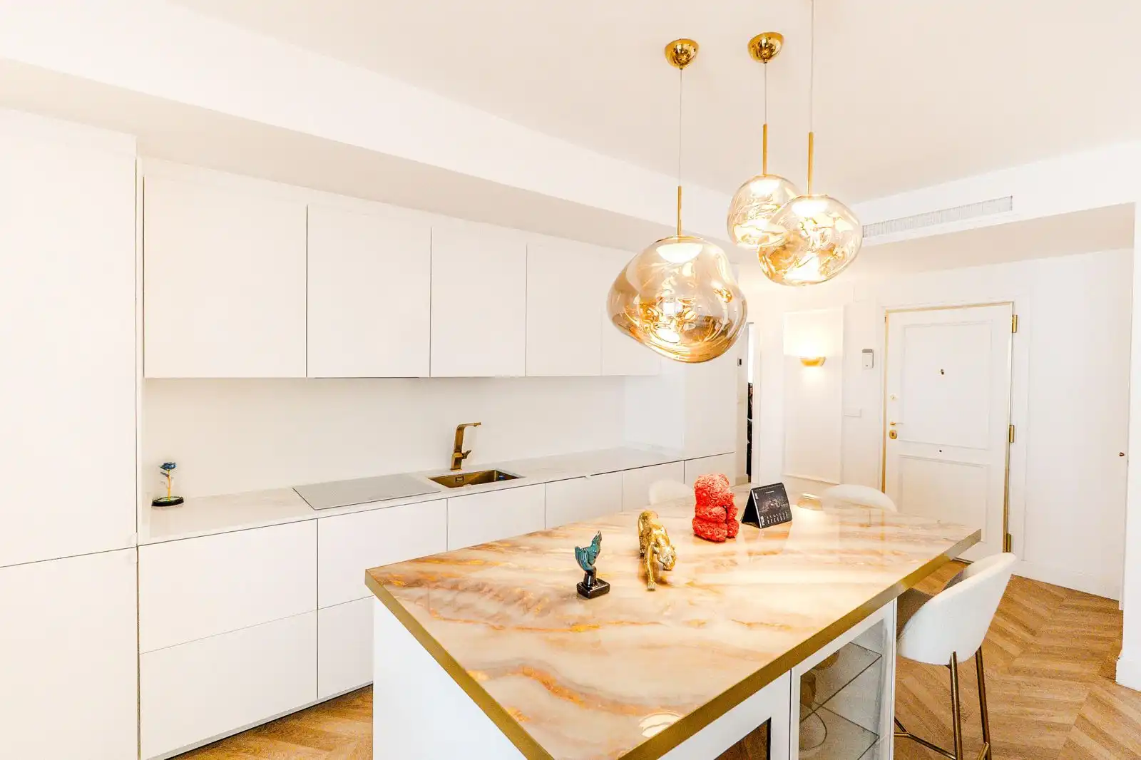 Kitchen of Attic for sale in Madrid  with Air Conditioner, Heating and Parquet flooring