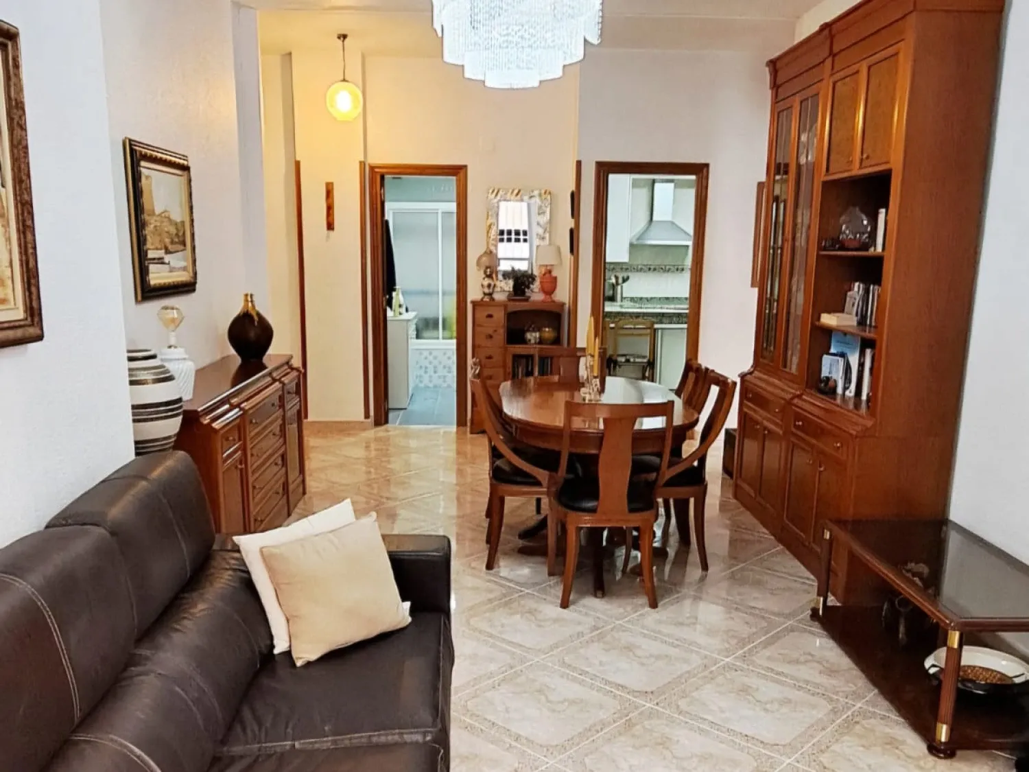 Dining room of Flat to rent in El Campello  with Air Conditioner, Heating and Furnished