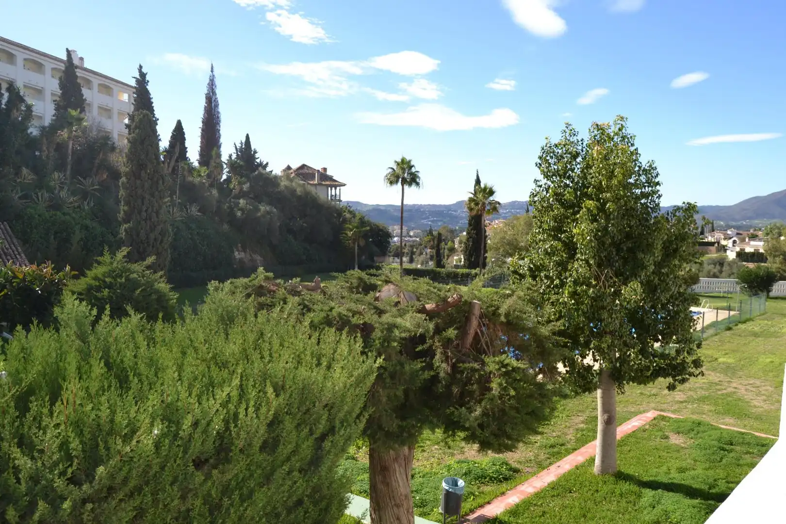 Jardín de Apartamento en venta en Mijas con Aire acondicionado, Calefacción y Jardín privado