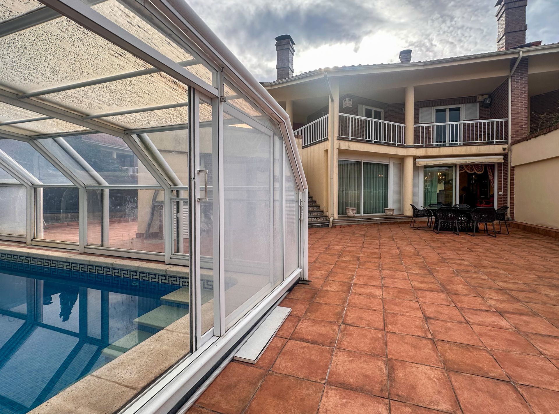 Swimming pool of House or chalet for sale in Santa Cruz de Bezana  with Heating, Private garden and Parquet flooring