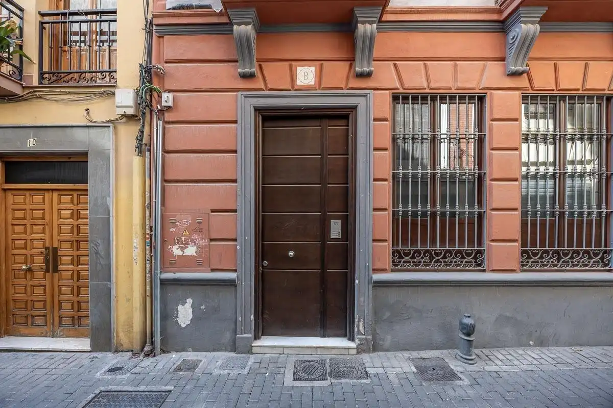Exterior view of Flat for sale in Granada  with Air Conditioner, Terrace and Balcony