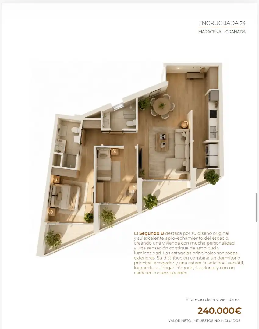 Flat for sale in Maracena  with Air Conditioner, Heating and Terrace