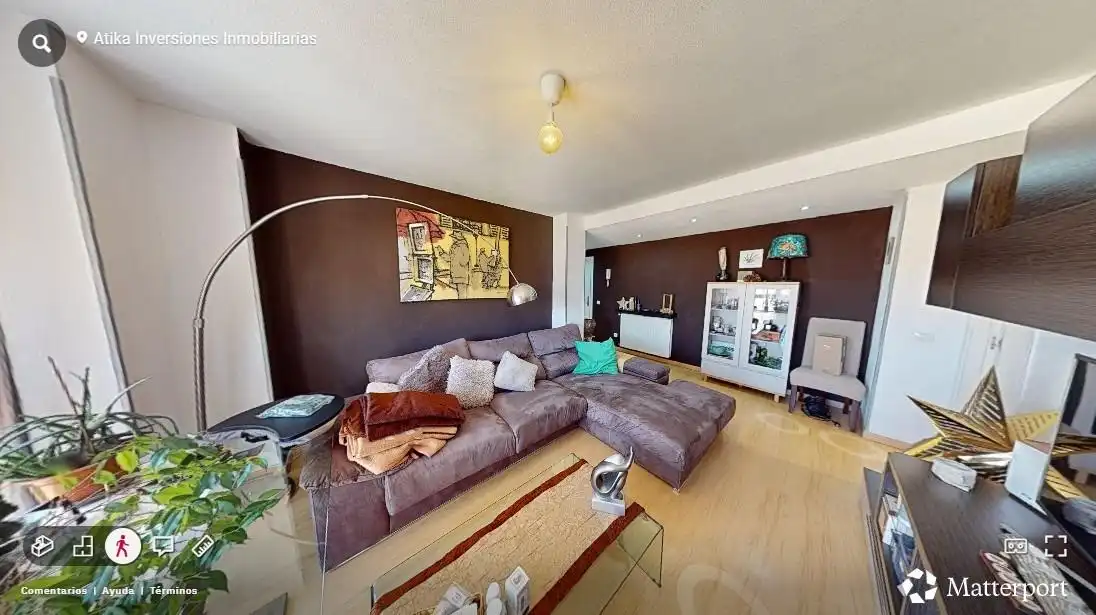 Sala de estar de Piso en venta en El Molar (Madrid) con Calefacción, Jardín privado y Trastero