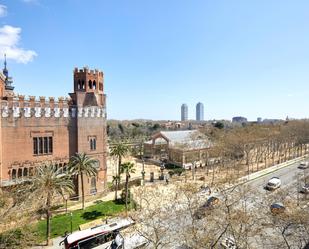 Exterior view of Attic for sale in  Barcelona Capital  with Heating, Terrace and Storage room