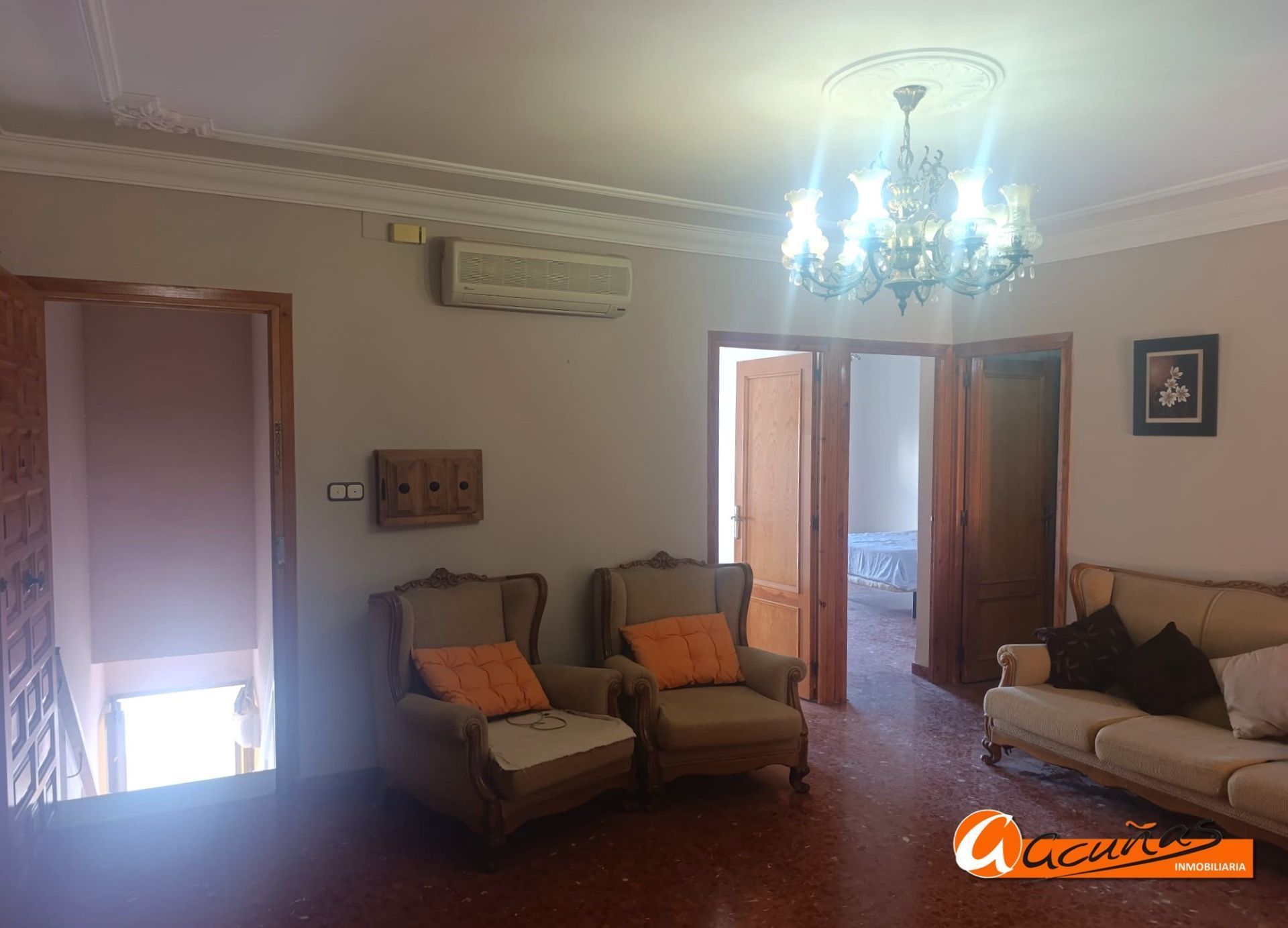 Living room of Single-family semi-detached for sale in Palenciana  with Terrace and Storage room