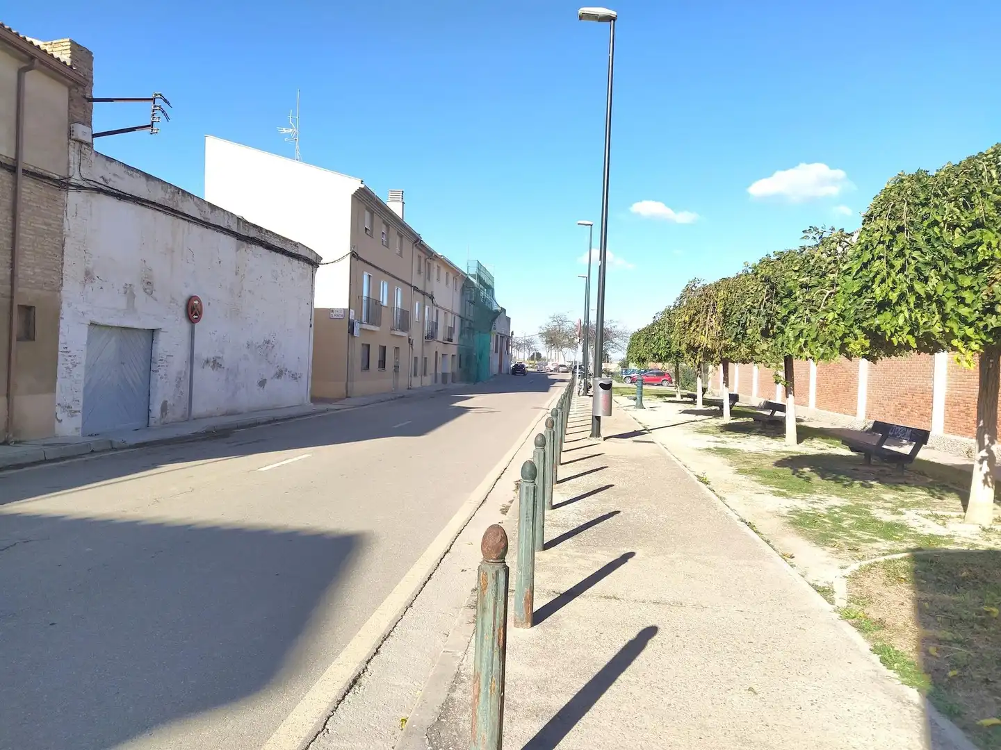 Außenansicht von Haus oder Chalet zum Verkauf in Zaragoza mit Privatgarten und Terrasse
