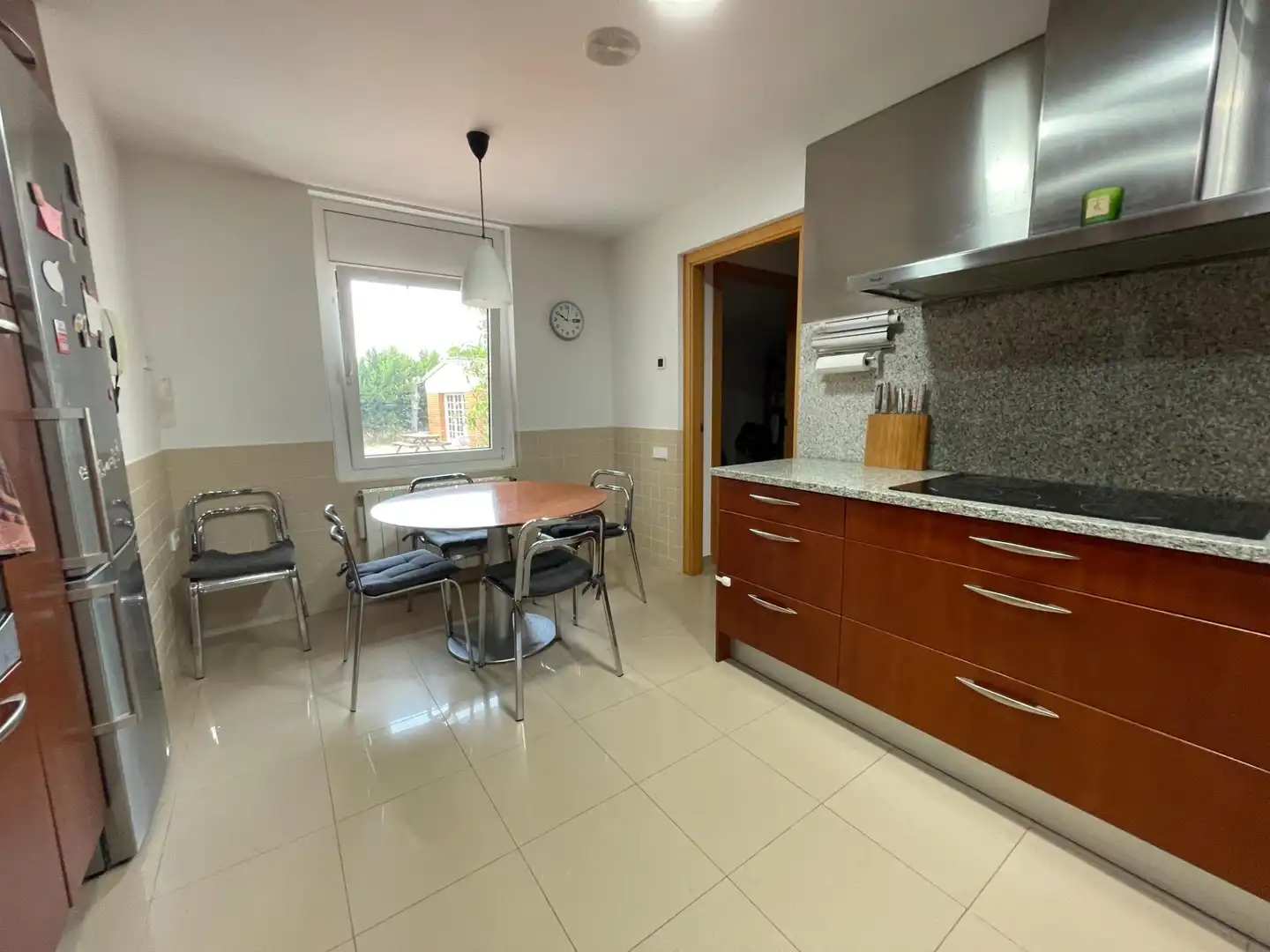 Cocina de Casa o chalet en venta en La Pobla de Claramunt con Calefacción, Jardín privado y Terraza