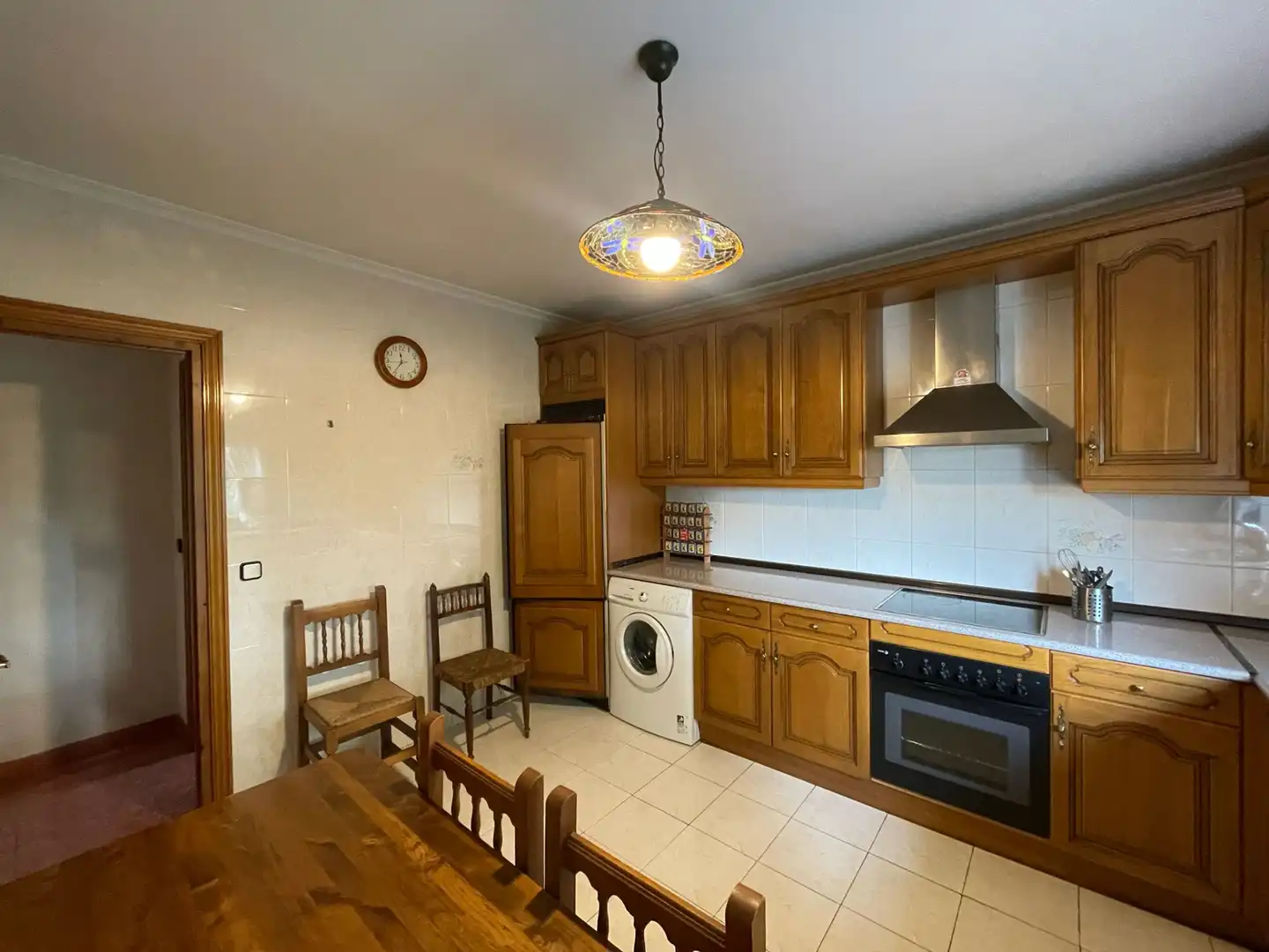 Cuina de Pis en venda en Valoria la Buena amb Calefacció, Terrassa i Moblat