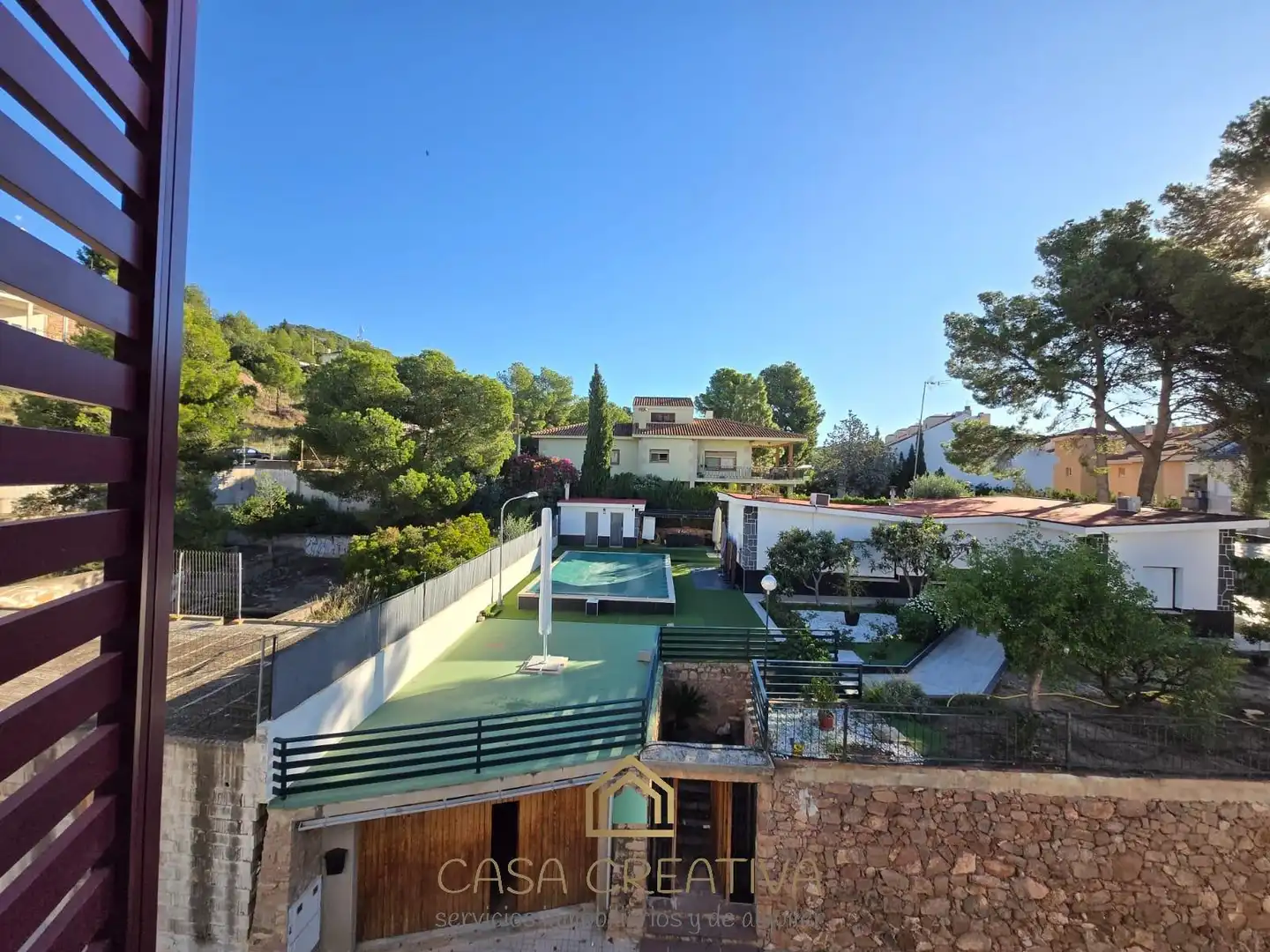 Vista exterior de Pis en venda en Náquera amb Aire condicionat, Calefacció i Jardí privat