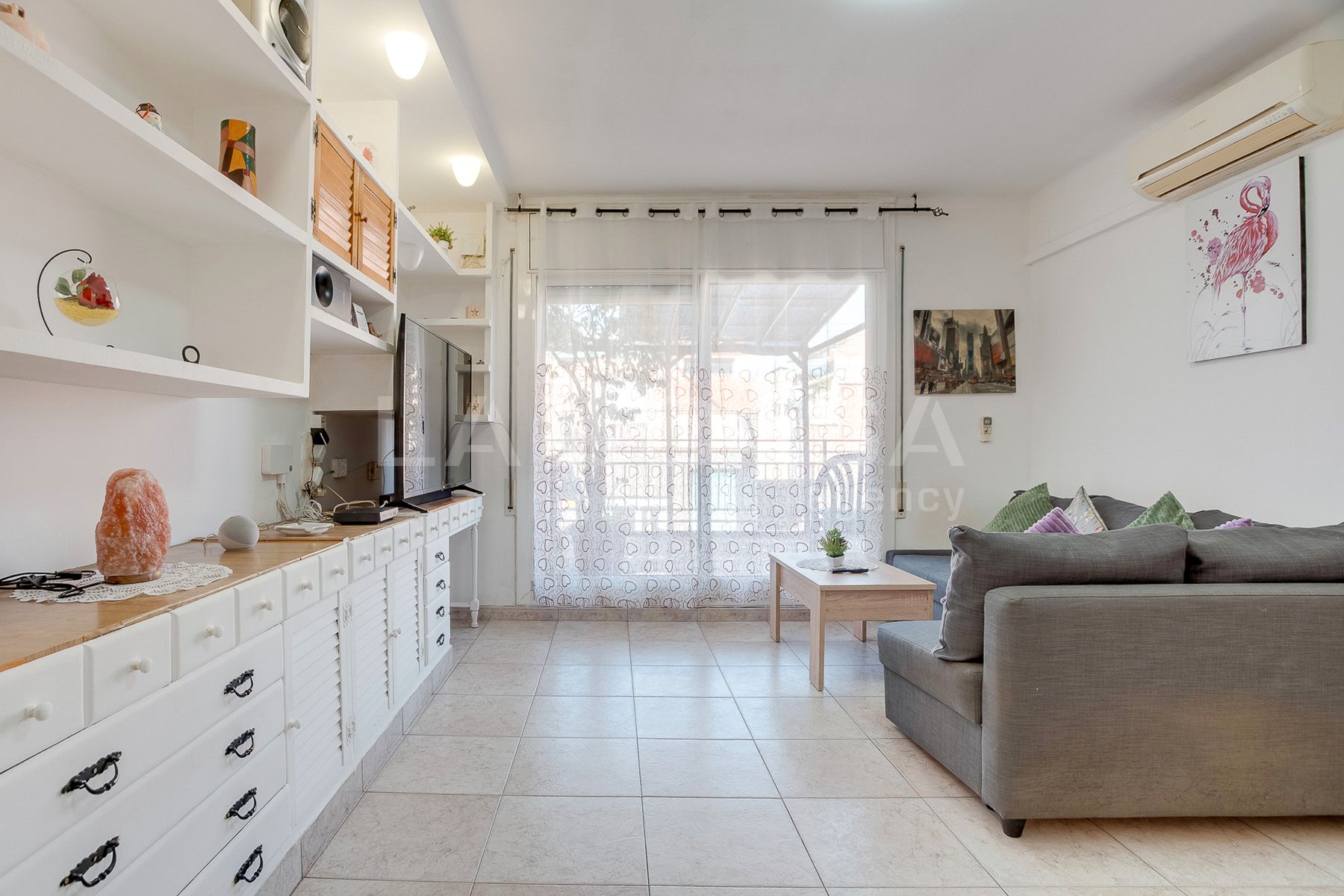 Living room of Attic for sale in Badalona  with Balcony