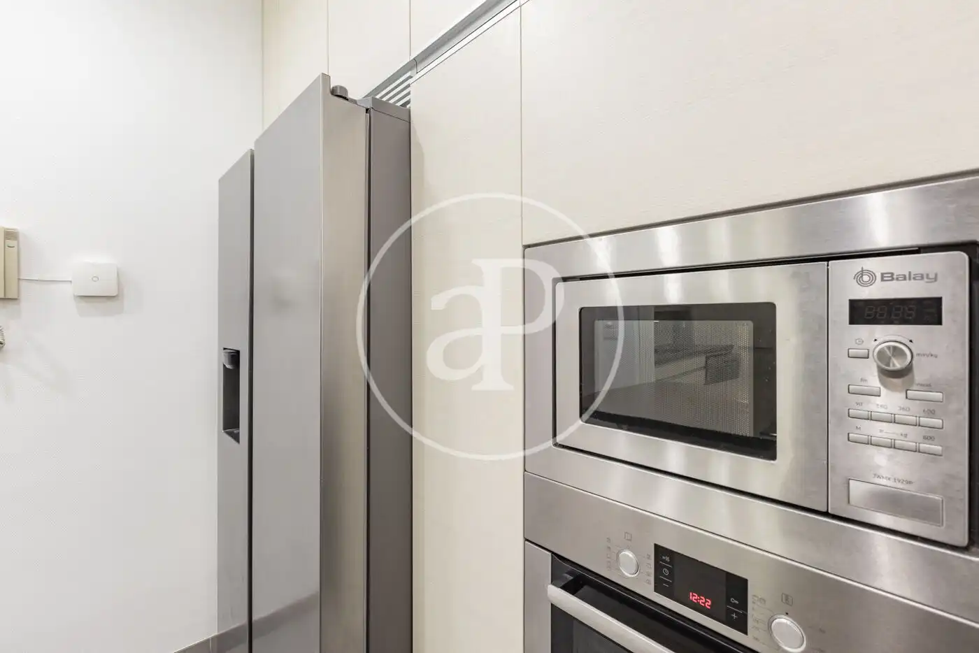 Cocina de Piso de alquiler en Madrid con Aire acondicionado, Calefacción y Balcón