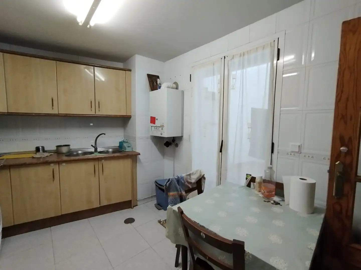 Kitchen of Flat for sale in Tomelloso  with Terrace, Storage room and Furnished