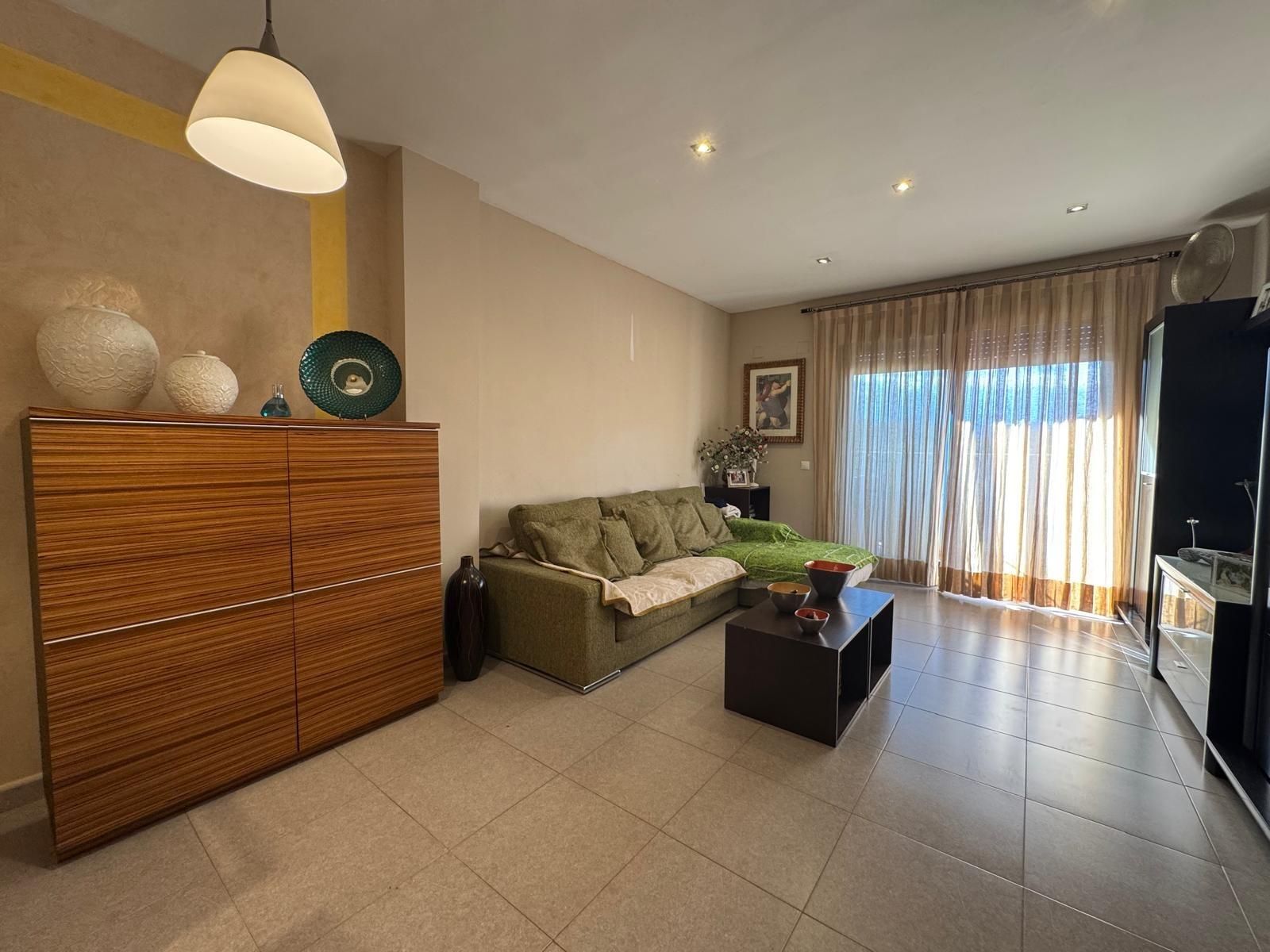 Living room of Flat for sale in La Font d'en Carròs  with Terrace, Storage room and Balcony