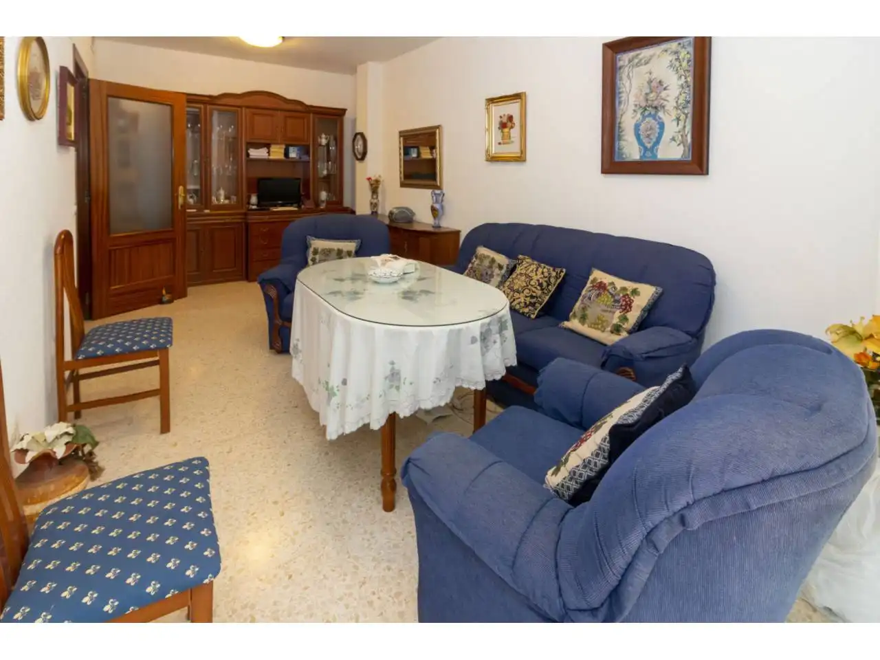 Sala d'estar de Pis en venda en Badajoz amb Traster