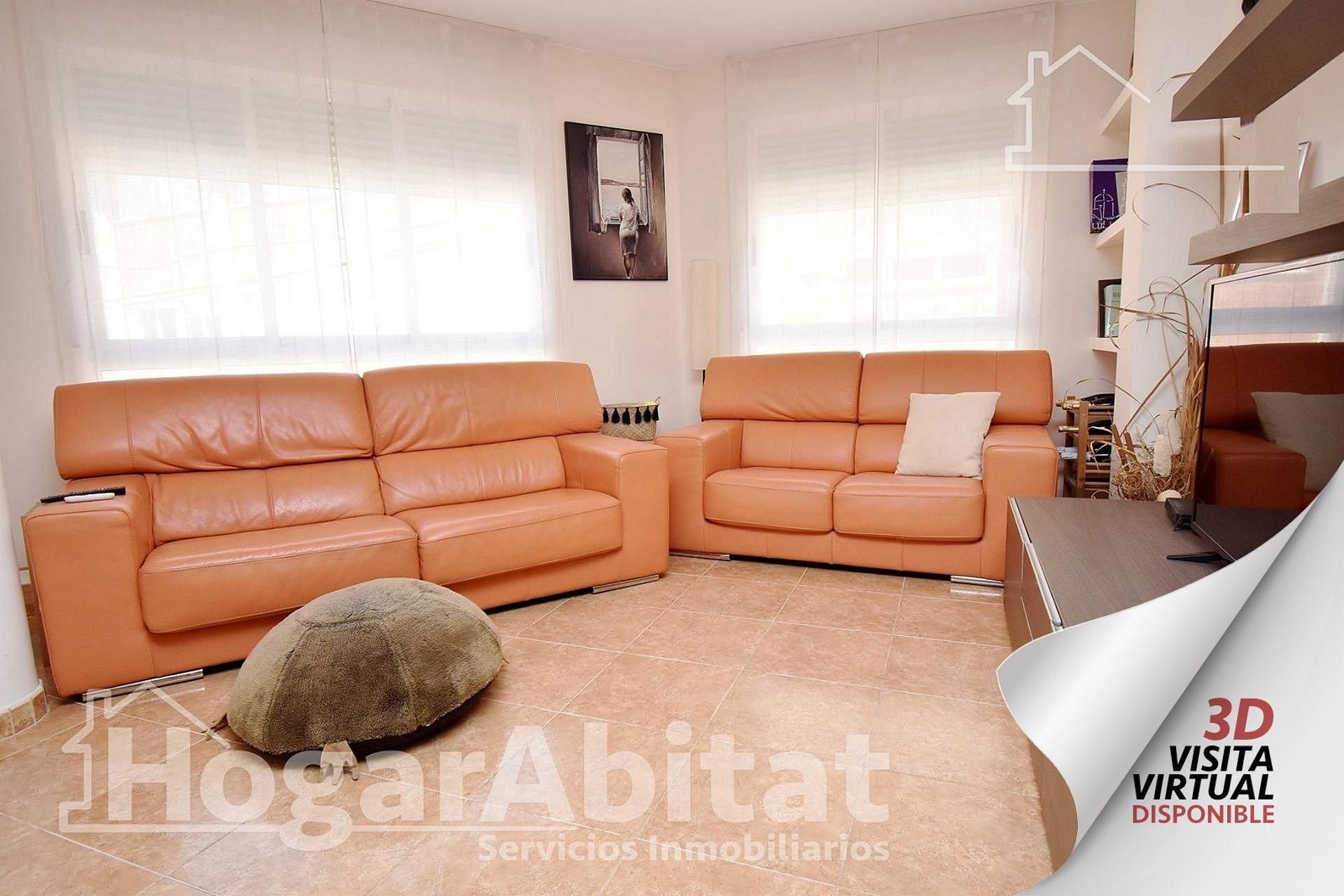 Wohnzimmer von Wohnung zum verkauf in Betxí mit Klimaanlage und Heizung