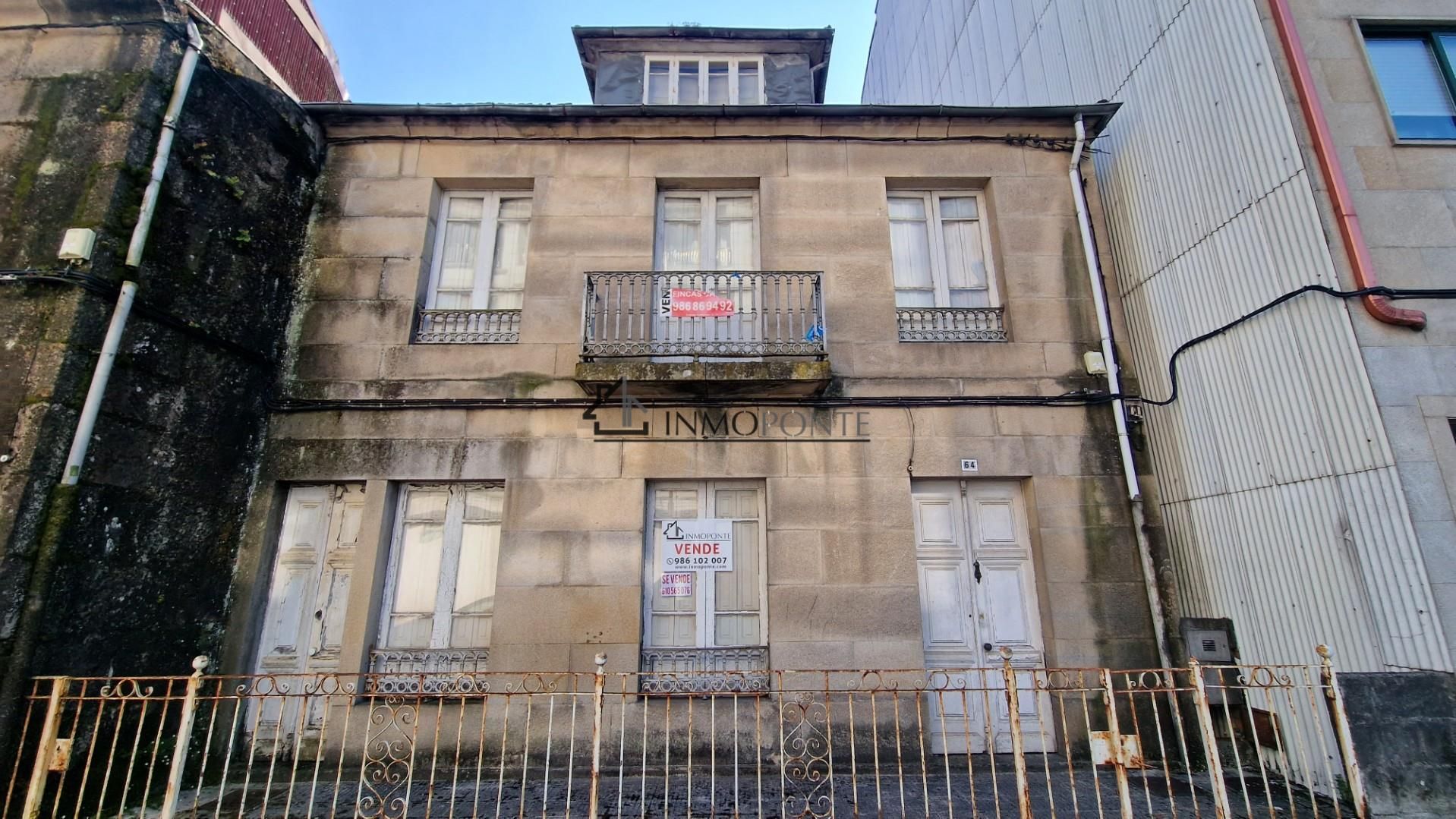 Vista exterior de Casa o xalet en venda en Pontevedra Capital 
