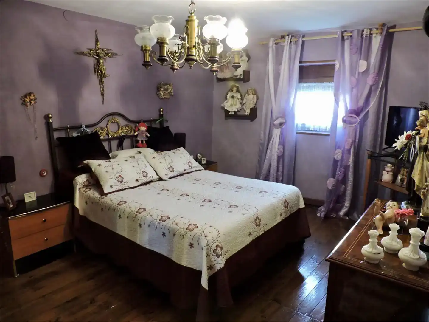 Bedroom of Detached homes for sale in Alcañices  with Private garden, Parquet flooring and Storage room