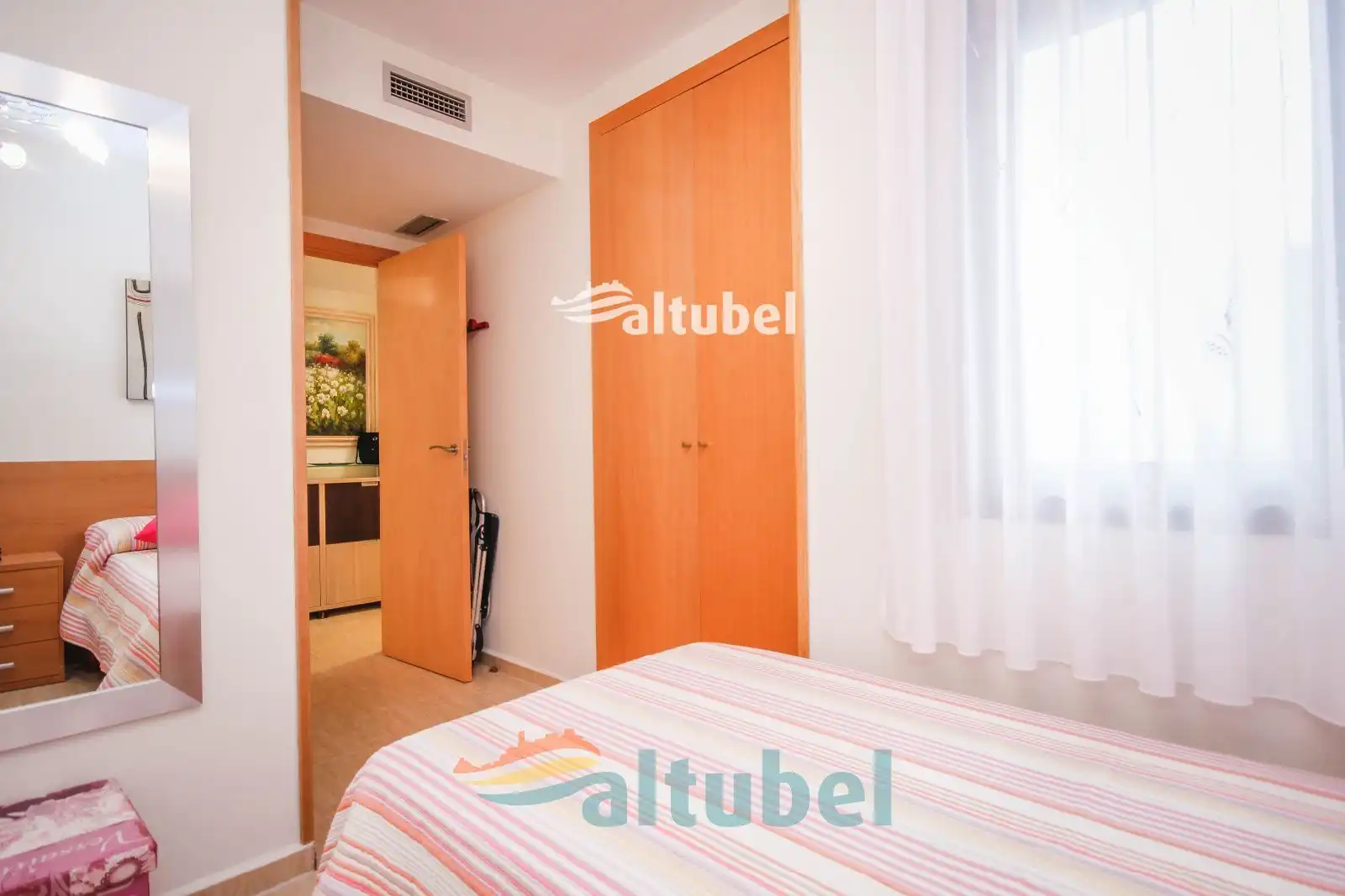 Bedroom of Apartments for sale in Peñíscola / Peníscola  with Air Conditioner, Swimming Pool and Community pool