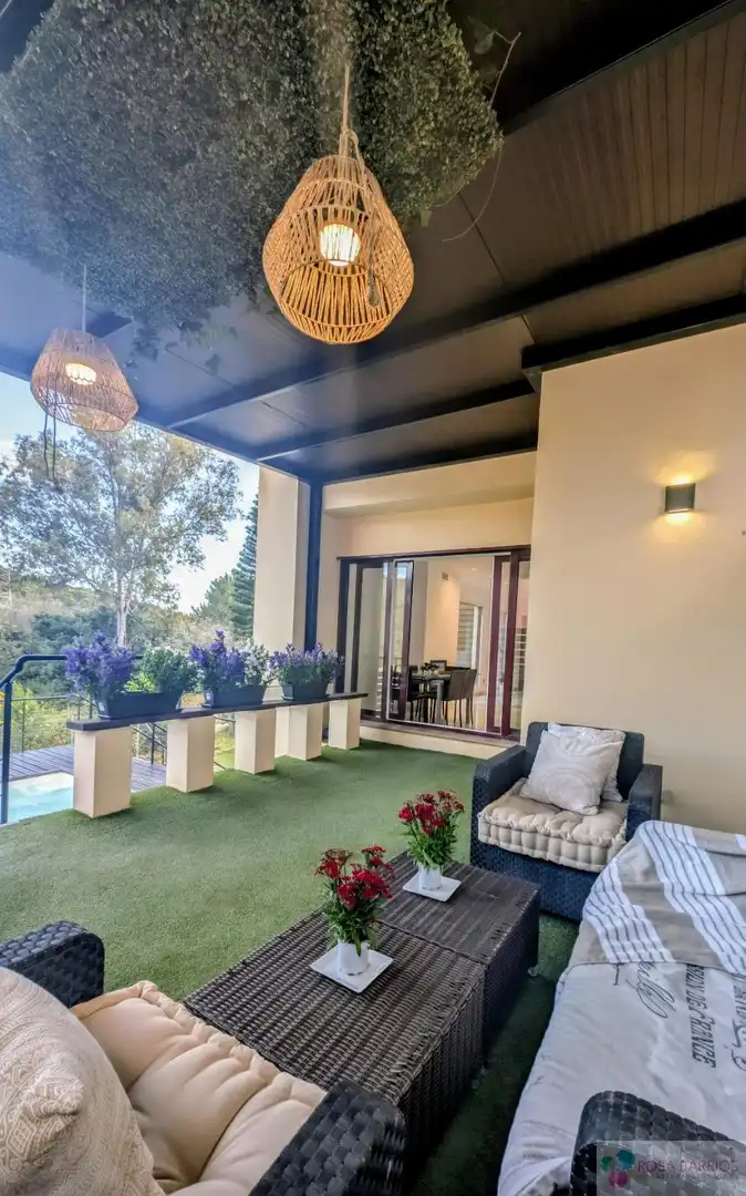 Terrace of Houses for sale in Benahavís  with Terrace, Swimming Pool and Furnished