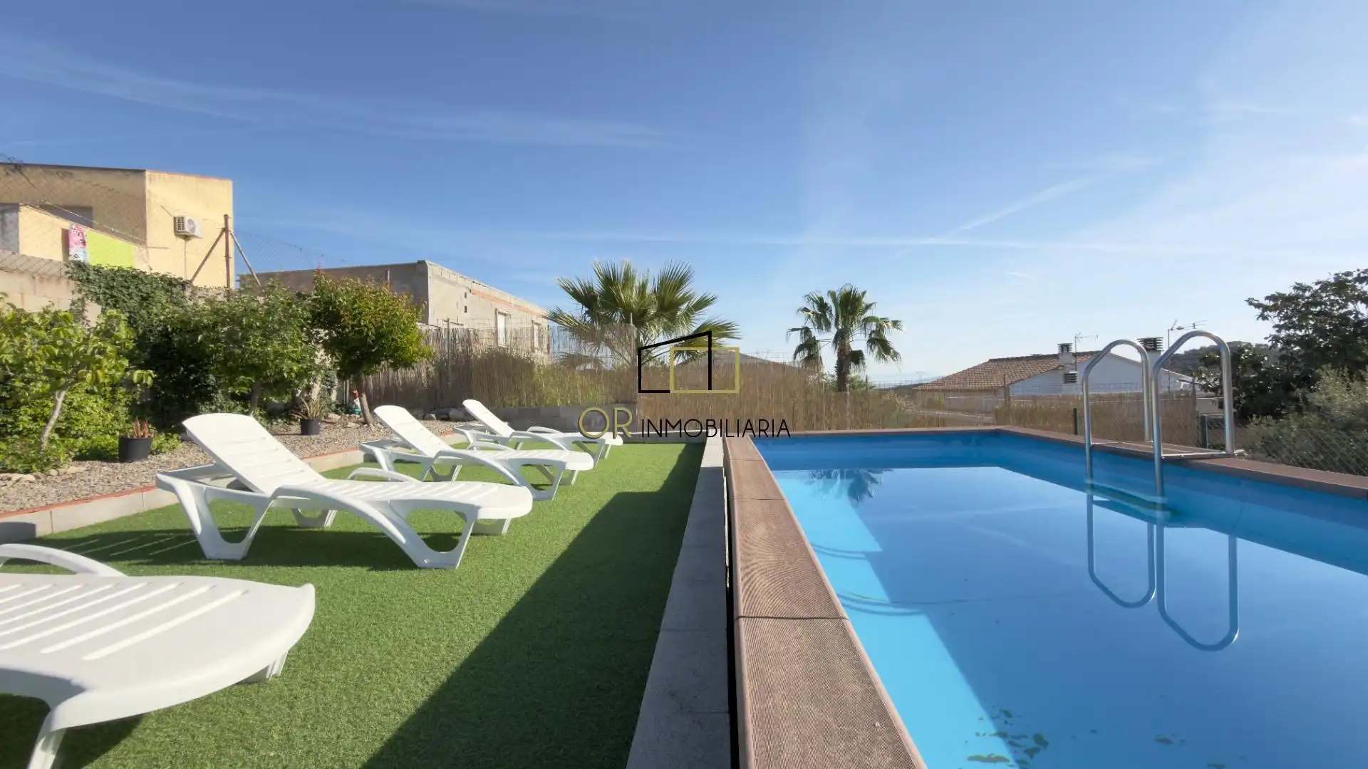 Piscina de Casa o xalet en venda en Olèrdola amb Aire condicionat, Calefacció i Jardí privat