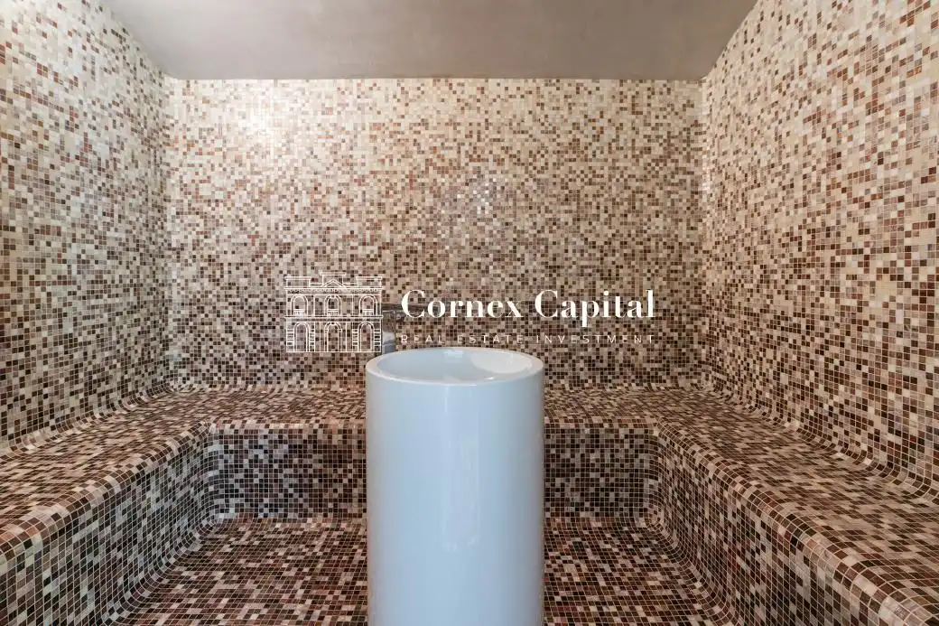 Bany de Casa o xalet en venda en Barcelona amb Aire condicionat, Calefacció i Jardí privat