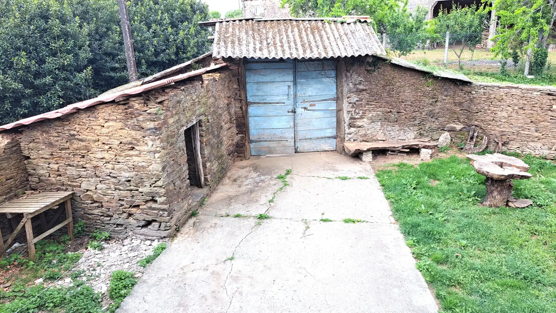 Vista exterior de Finca rústica en venta en Frades con Jardín privado