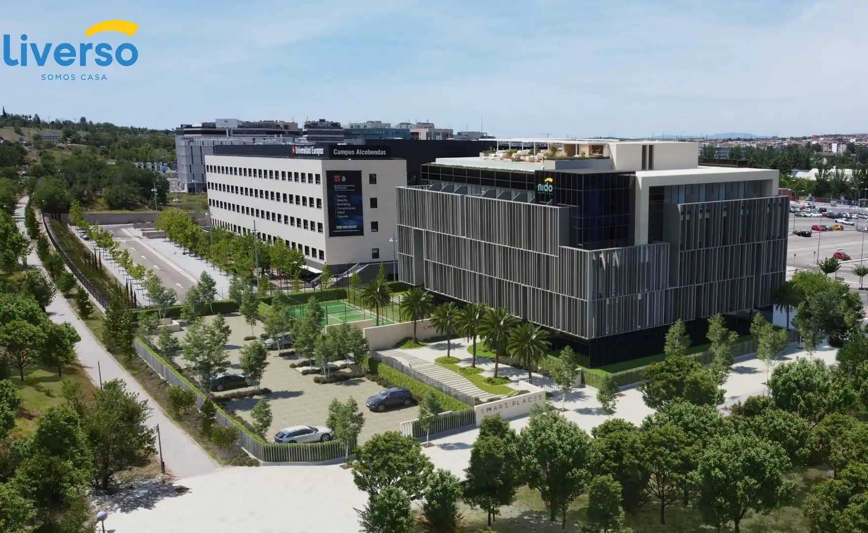 Vista exterior de Oficina en venta en La Moraleja con Aire acondicionado, Calefacción y Terraza