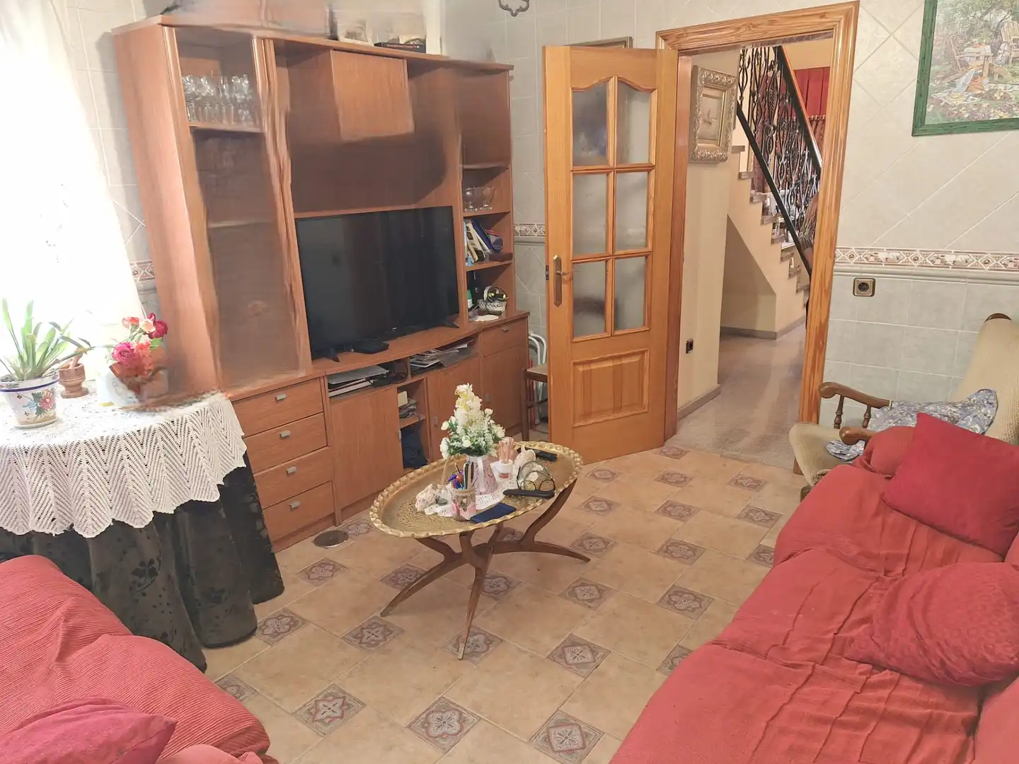Sala de estar de Casa o chalet en venta en Alicante / Alacant con Aire acondicionado, Jardín privado y Terraza