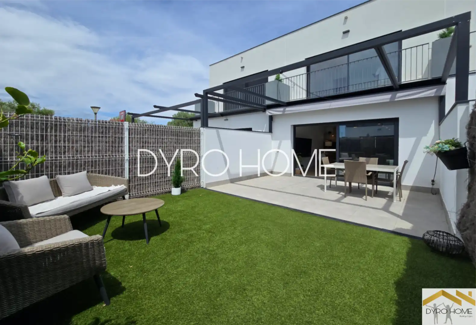 Terraza de Casa adosada en venta en Les Cabanyes con Aire acondicionado, Calefacción y Jardín privado