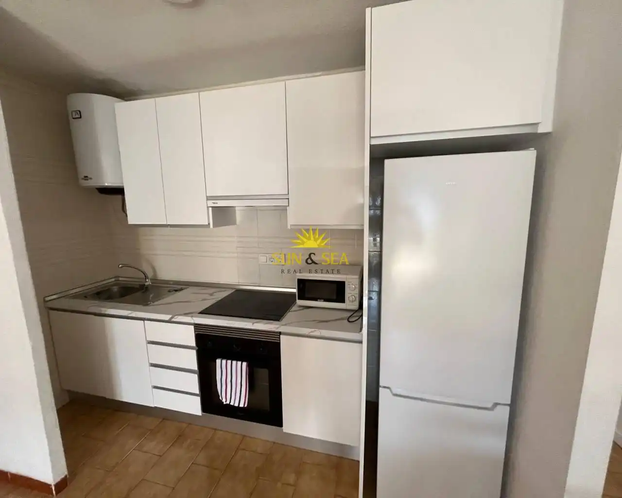 Kitchen of Apartments for rent in San Javier  with Air Conditioner, Heating and Terrace
