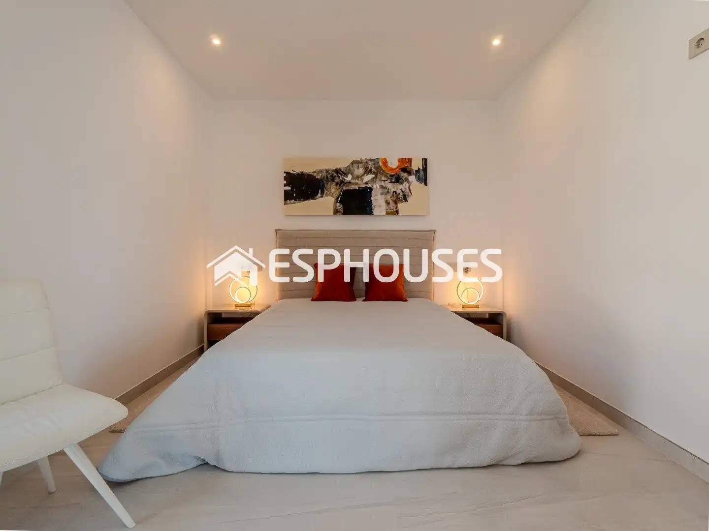 Bedroom of Houses for sale in Finestrat  with Air Conditioner, Terrace and Swimming Pool