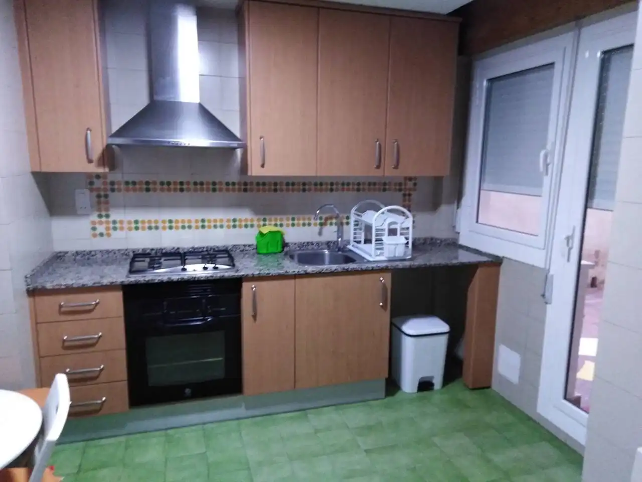 Kitchen of Flat for rent in Almansa  with Heating, Terrace and Furnished
