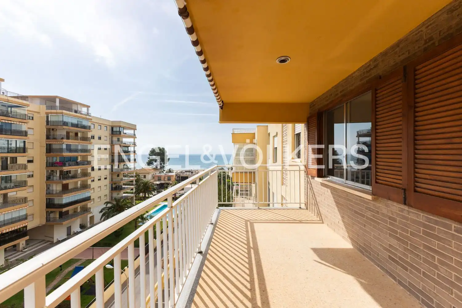 Exterior view of Flat for sale in Benicasim / Benicàssim  with Heating, Private garden and Terrace