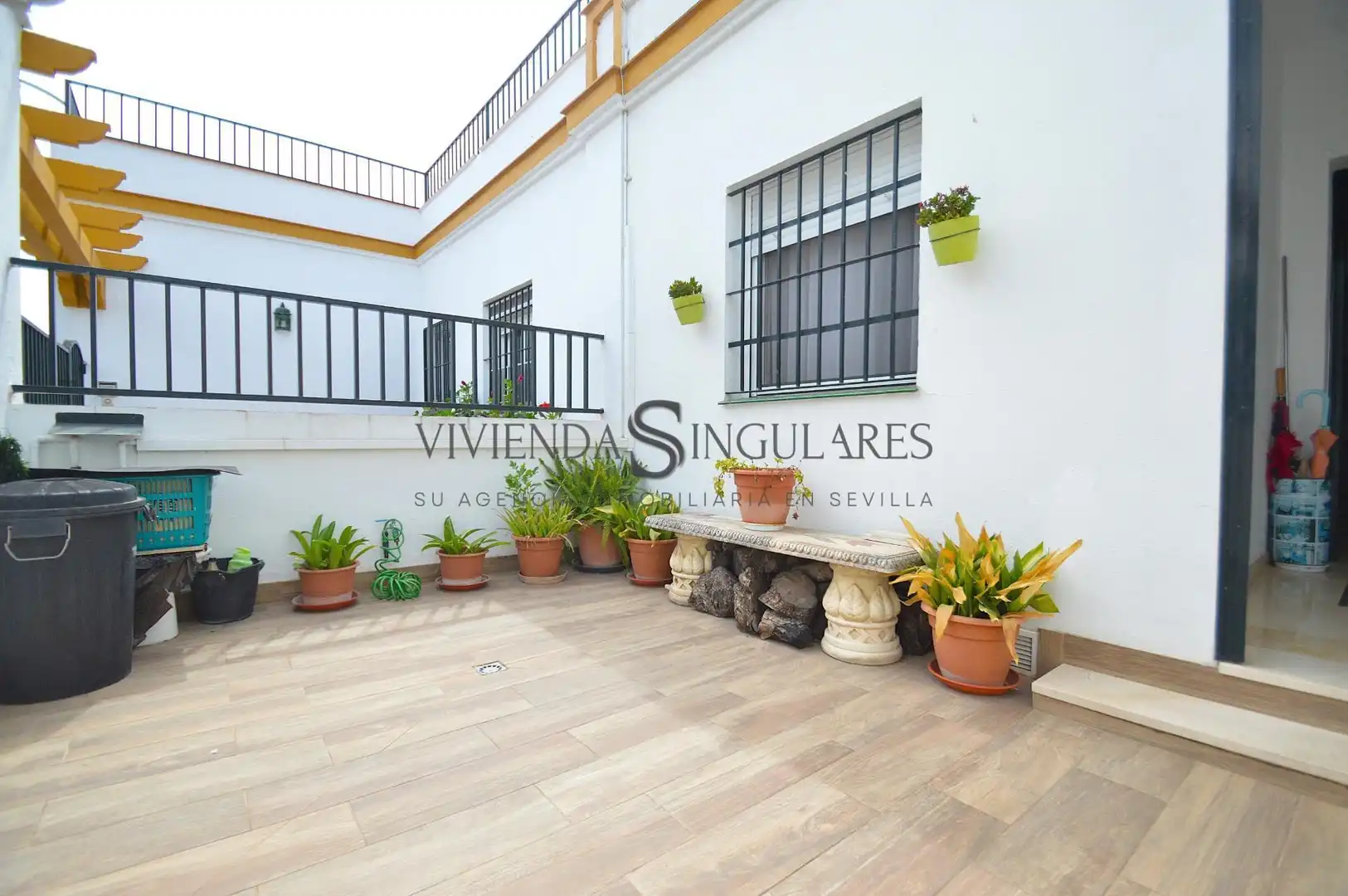 Terraza de Casa adosada en venta en Sevilla con Aire acondicionado, Terraza y Trastero