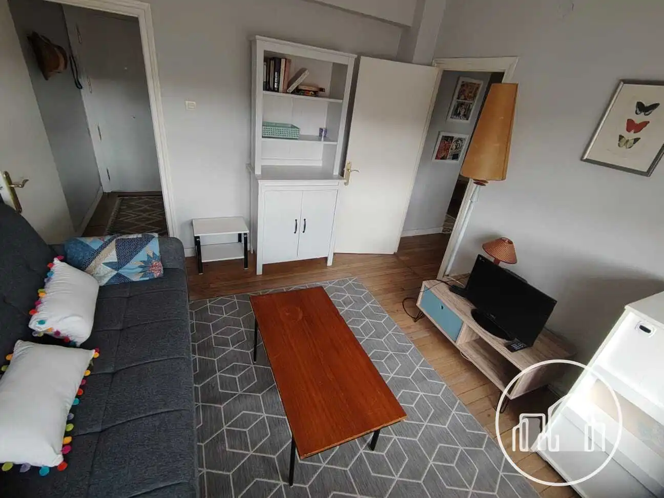 Sala d'estar de Pis de lloguer en Villarcayo de Merindad de Castilla la Vieja amb Calefacció i Terrassa