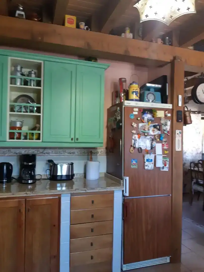 Cocina de Casa adosada en venta en Carrocera con Trastero, Amueblado y Horno