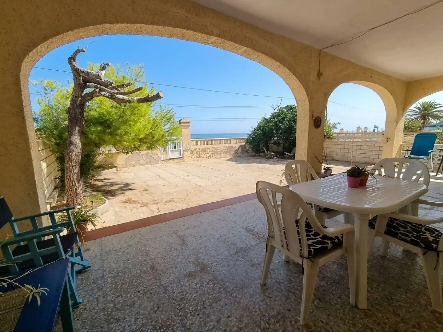 Terraza de Casa o chalet de alquiler en Dénia con Calefacción, Jardín privado y Terraza