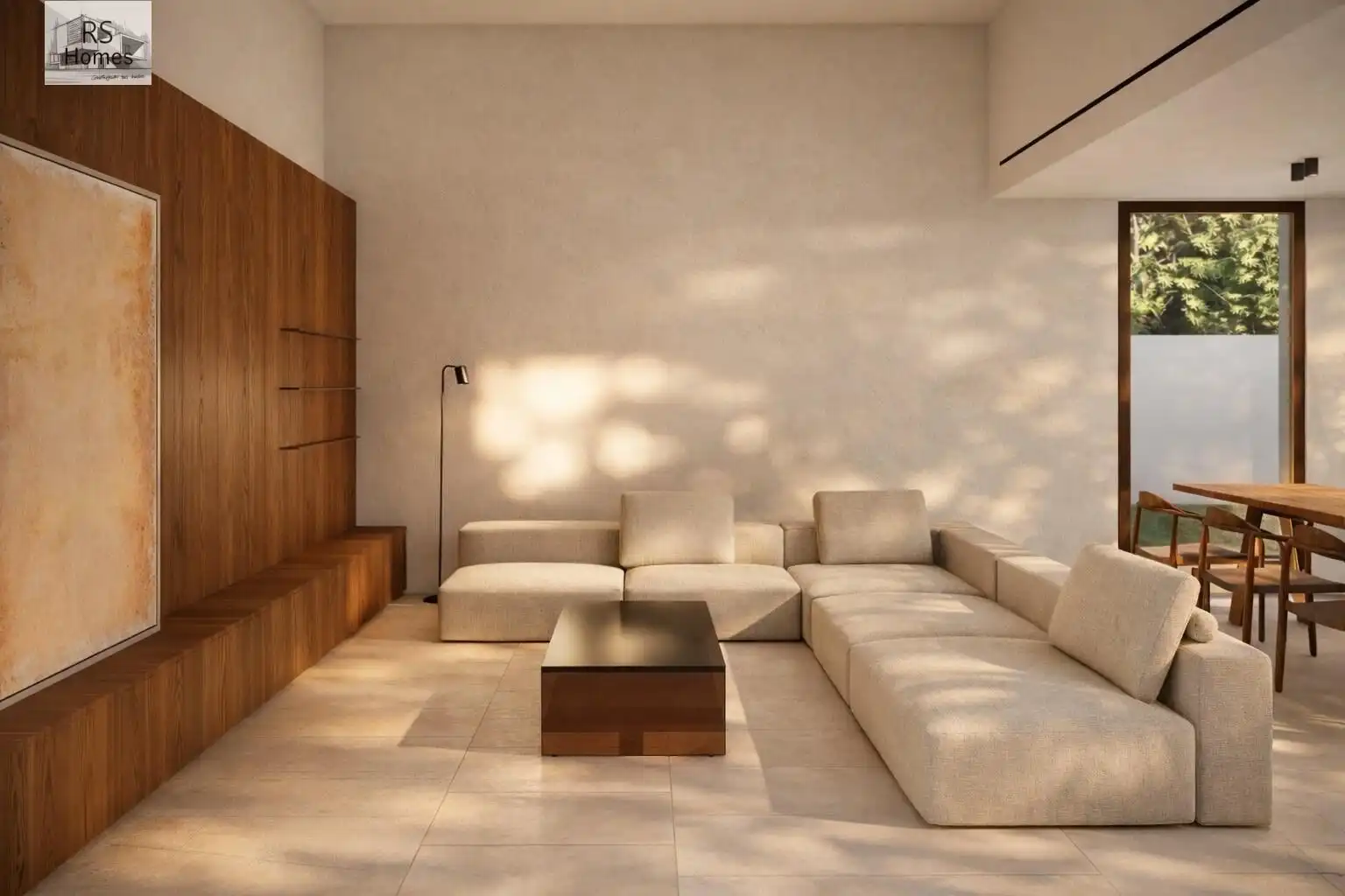 Sala d'estar de Casa o xalet en venda en Riba-roja de Túria amb Aire condicionat, Jardí privat i Terrassa