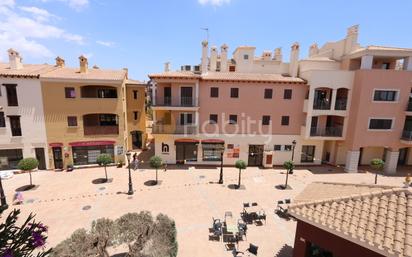 Vista exterior de Àtic en venda en Fuente Álamo de Murcia amb Aire condicionat, Terrassa i Balcó