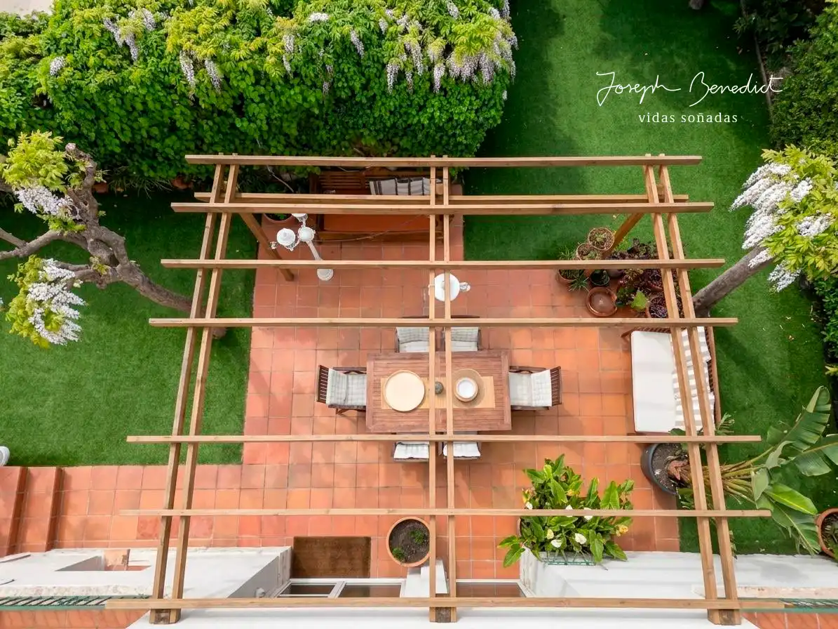 Terraza de Casa o chalet en venta en Castelldefels con Aire acondicionado, Calefacción y Jardín privado