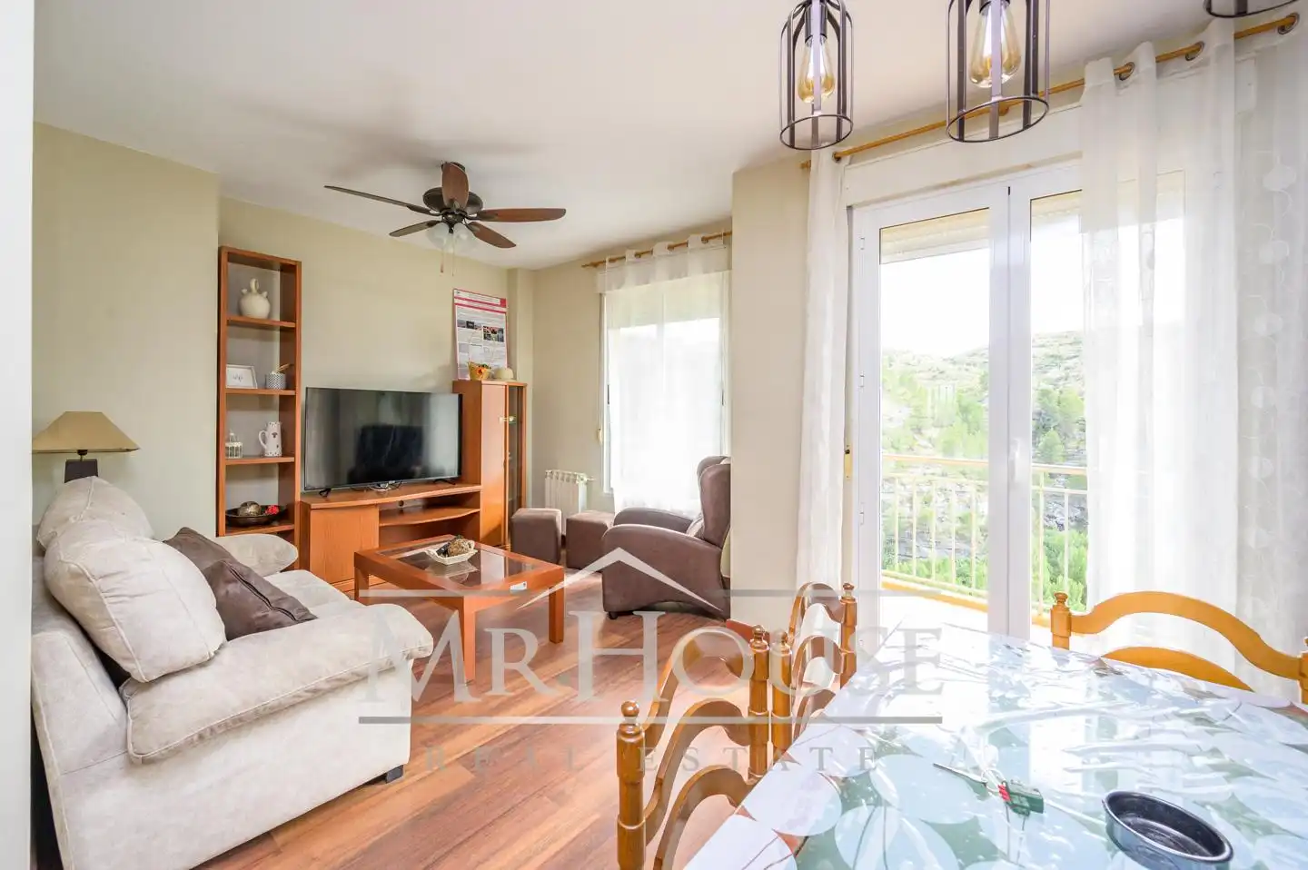 Sala de estar de Casa adosada en venta en Jorquera con Aire acondicionado, Calefacción y Terraza
