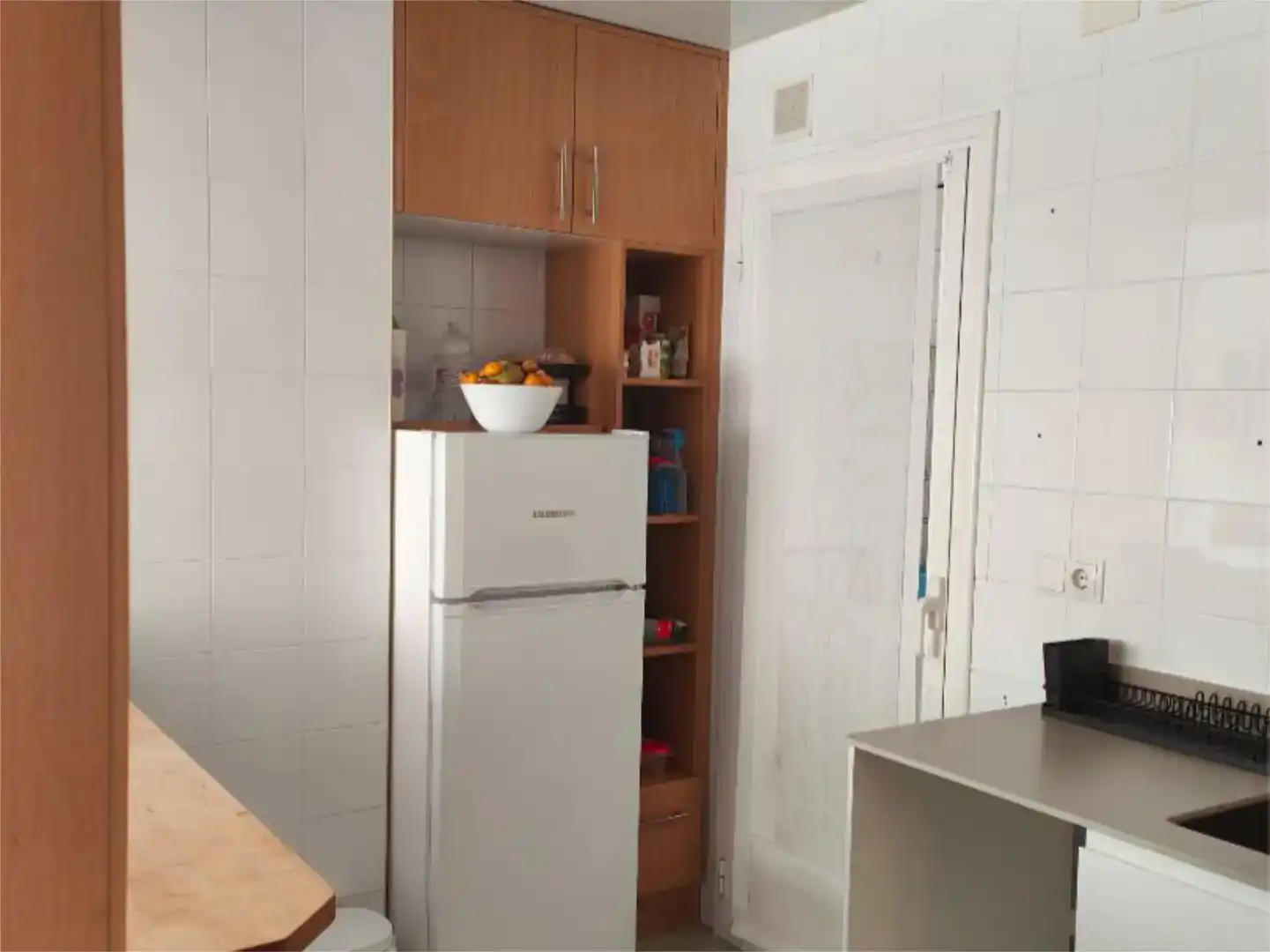 Kitchen of Flat for rent in Sitges  with Air Conditioner, Parquet flooring and Storage room