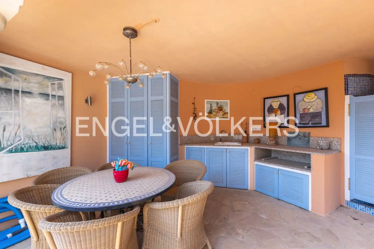 Terraza de Casa o chalet en venta en Jávea / Xàbia con Aire acondicionado, Calefacción y Jardín privado
